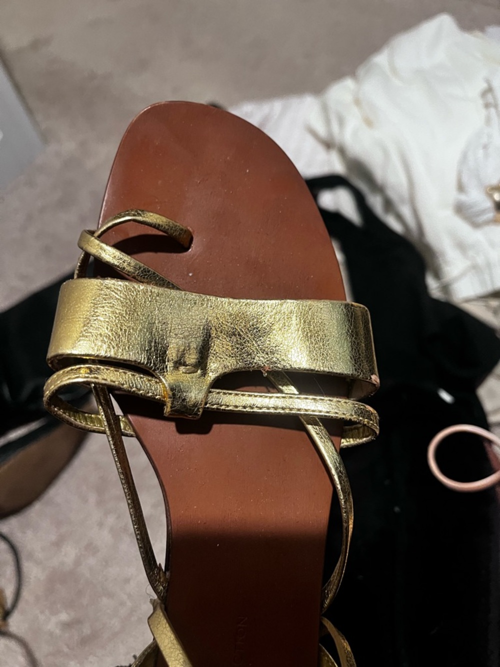 Gold Sandals - Picture 8 of 8